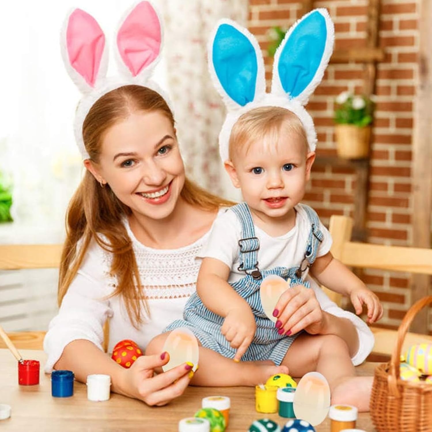 image:imageSHINDEL 12 PCS Slime Easter Eggs Filled for Kids Plastic Easter Basket