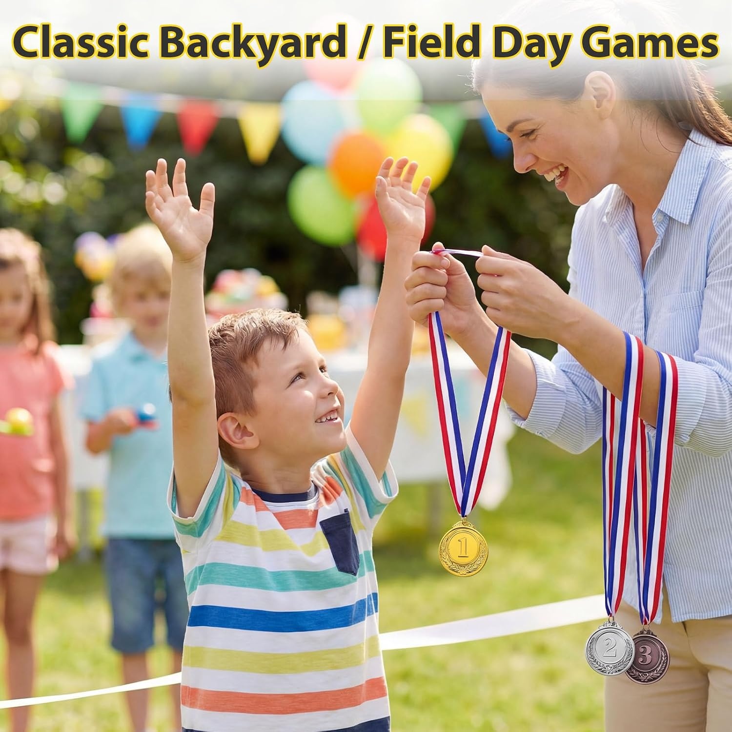 image:imageShindel 12PCS Winner Award Medals 1st 2nd 3rd Gold Silver Bronze Metal Medals for Sports Competitions Party Spelling Bees Olympic Style 2 Inches