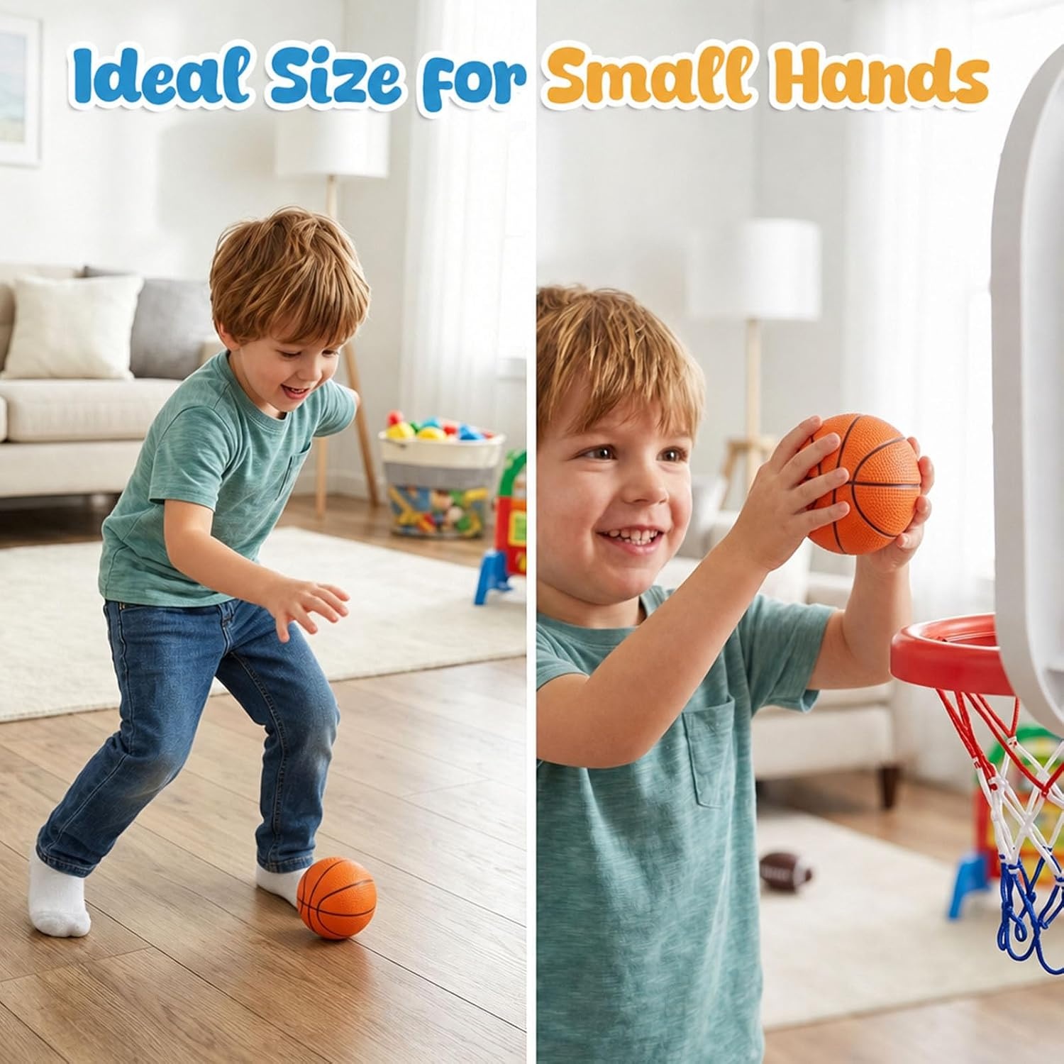 image:imageShindel 3Pack Sports Balls 5Inch Soccer Ball Basketball amp 7 Inches Footballs for Toddlers 13 Adults Party Favors for Kids Classroom Prize Valentine Exchange Gifts with Air Pump
