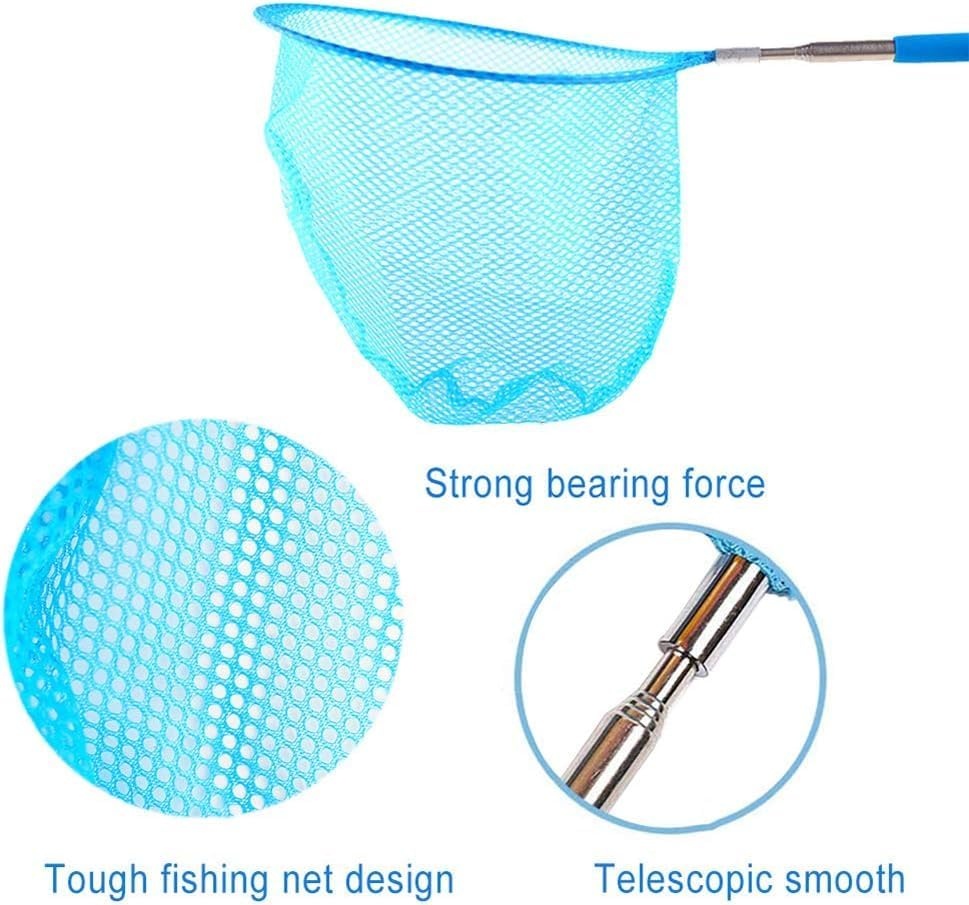image:imageShindel 6 PCS Bug Catcher for Kids Extendable 32 InchColorful