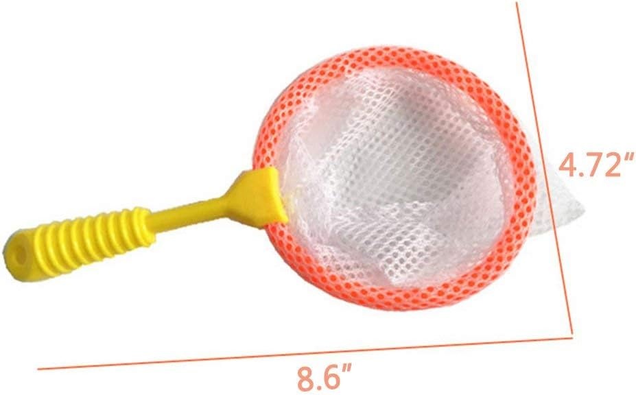 image:imageShindel 6 PCS Bug Catcher for Kids Small Insect Collecting Net 4 InchMulticolor