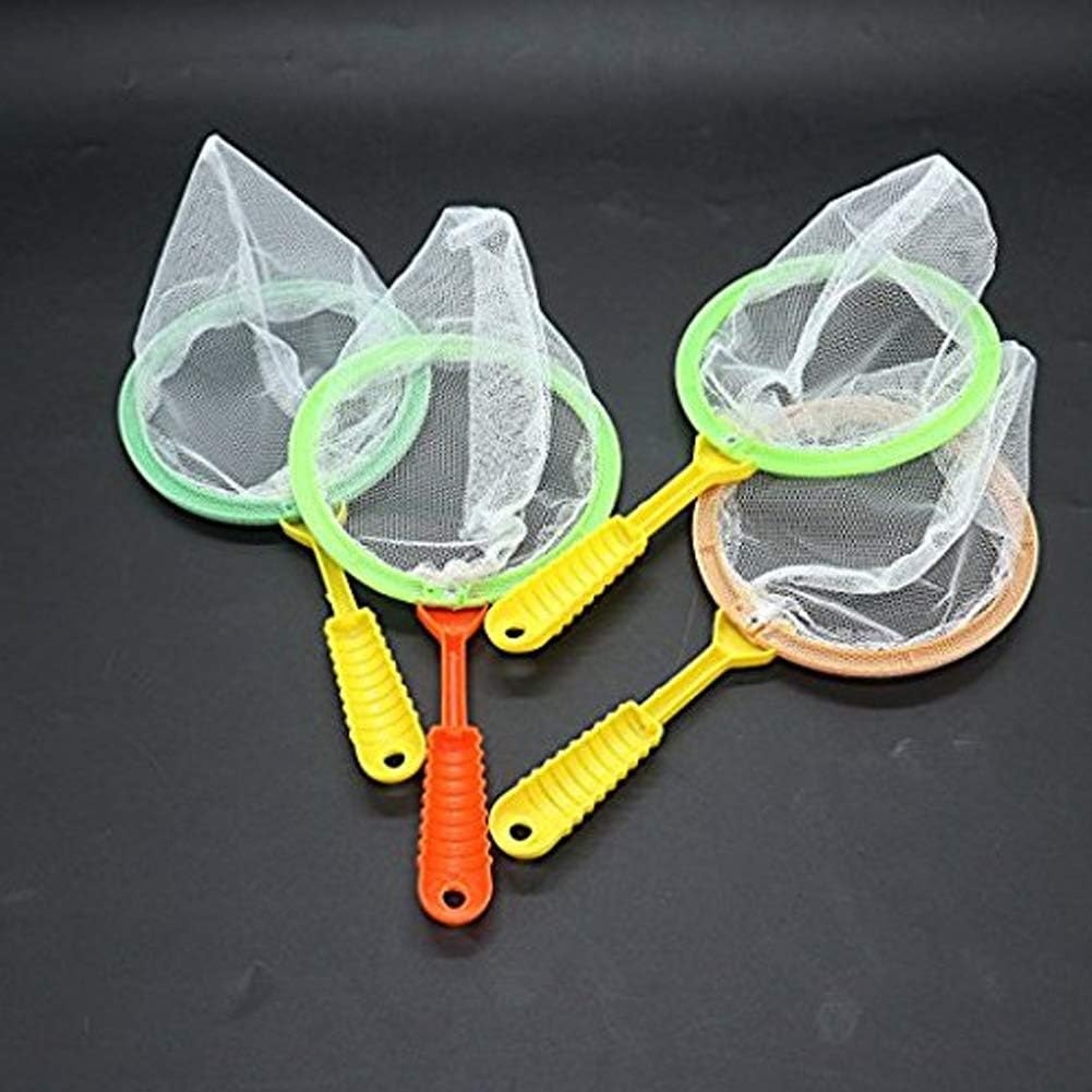 image:imageShindel 6 PCS Bug Catcher for Kids Small Insect Collecting Net 4 InchMulticolor