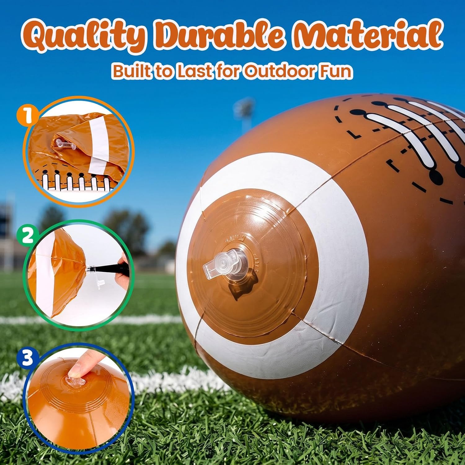 image:imageShindel 6PCS 12 Inch Inflatable Footballs