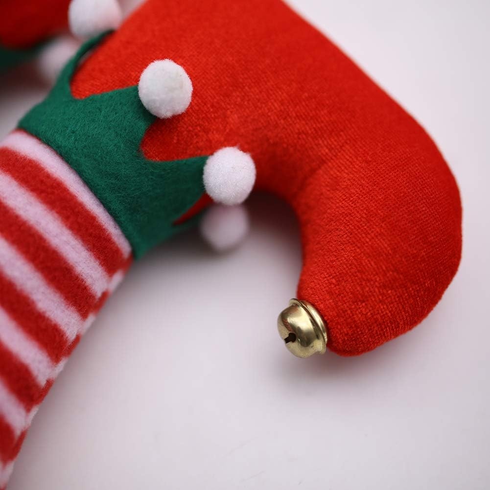 image:imageShindel Christmas Hat Christmas Elf Hat with Bells Santa Hat Xmas Holiday Hat Holiday Party Supplies