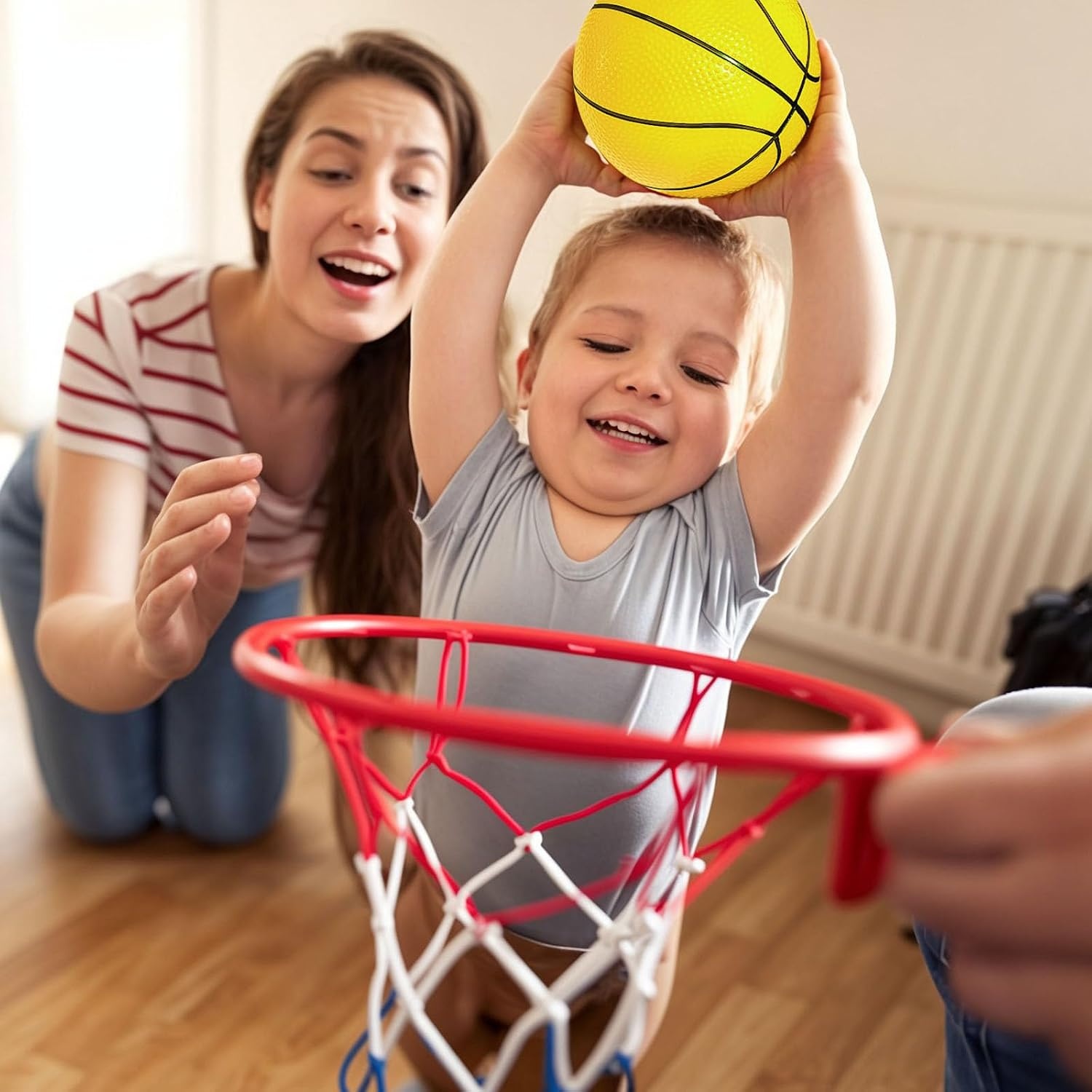 image:imageShindel Mini Basketball amp Bug Catcher Set 6PCS Mini Basketballs with Pump 6PCS Telescopic Butterfly Nets Perfect for Outdoor Fun Science Projects amp Active Play