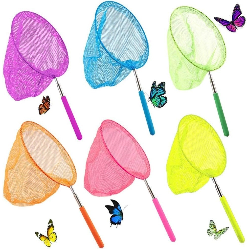 image:imageShindel 6 PCS Bug Catcher for Kids Extendable 32 InchColorful