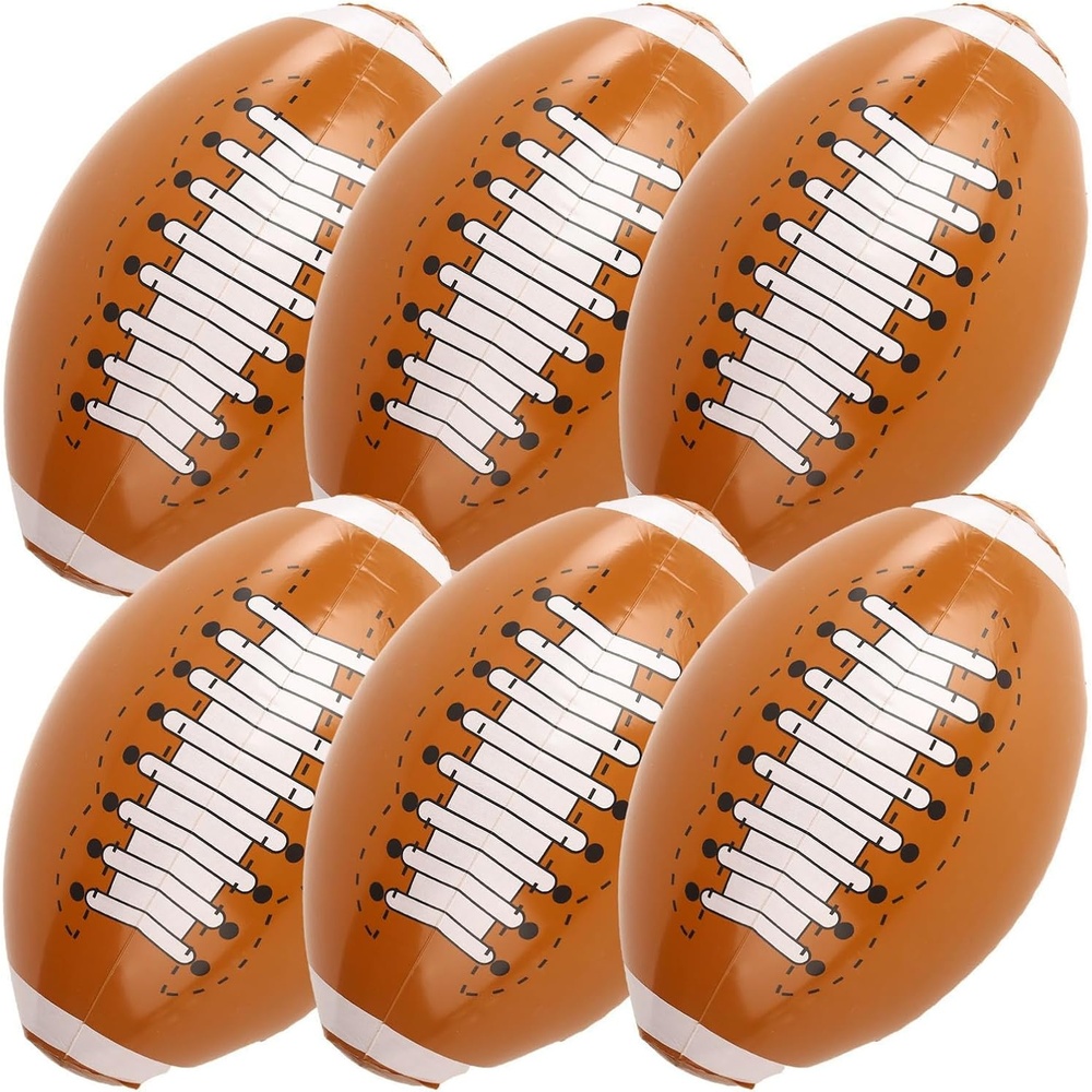 image:imageShindel 6PCS 12 Inch Inflatable Footballs