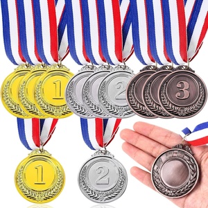Shindel 12PCS Winner Award Medals, 1st, 2nd, 3rd (Gold, Silver, Bronze) Metal Medals for Sports, Competitions, Party, Spelling Bees, Olympic Style, 2 Inches