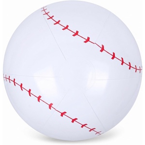 Shindel 27-Inch Giant Inflatable Soccer Ball – Soccer Themed Party Decor & Beach Pool Games, Heavy-Duty Without BPA Vinyl Ball for Outdoor Sports, Backyard, Lake & Birthday Activities(Pool Baseball Toy)
