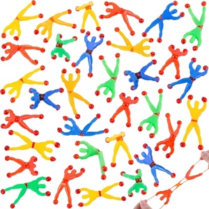 Shindel 50 PCS Stretchy Wall Climbers Sticky Toys for Kids Party Favors
