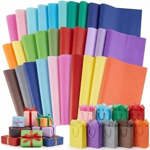 Shindel Light Blue Tissue Paper 120 Sheets, 20 X 14 inch for Gift Bags(Multicolor)
