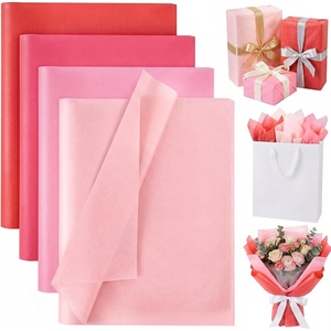 Shindel Light Blue Tissue Paper 120 Sheets, 20 X 14 inch for Gift Bags(Multicolor-Pink)
